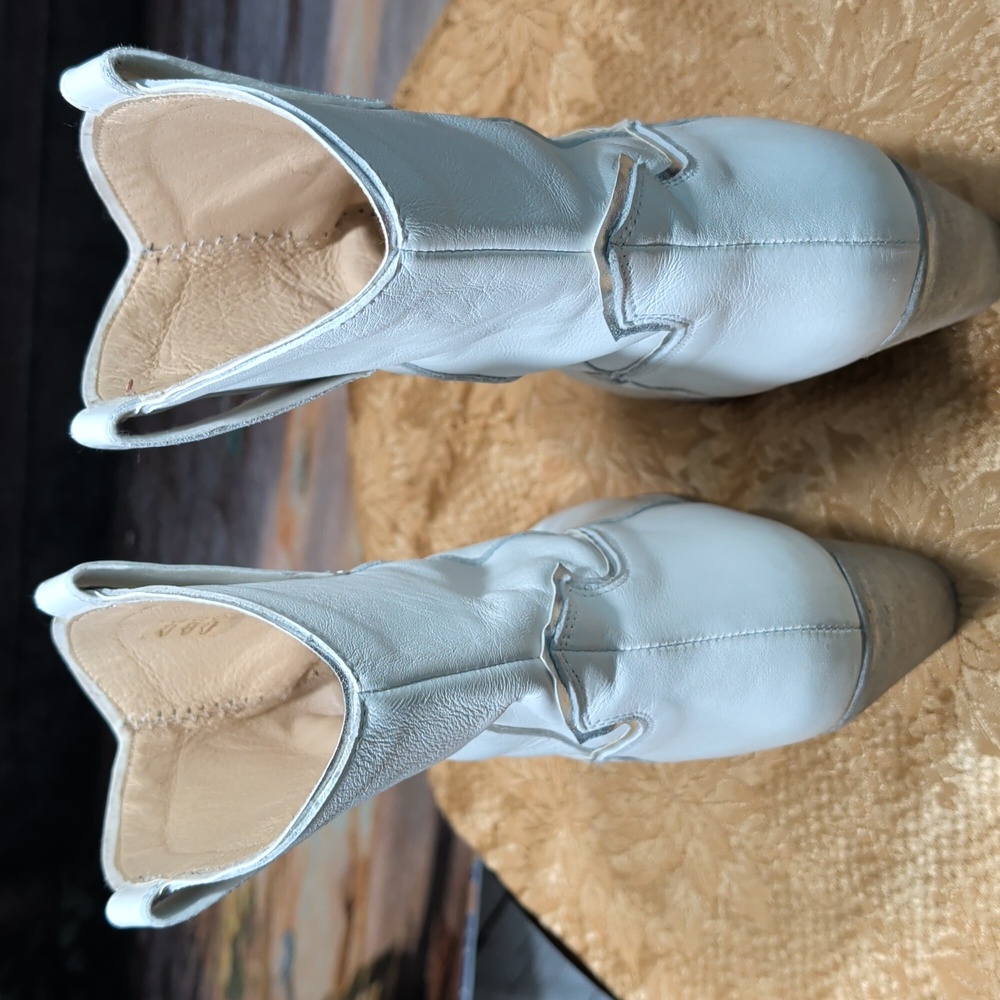GOLO Off-White Genuine Sheep skin upper and Genuine Pig Skin  Boots - Picture 5 of 16
